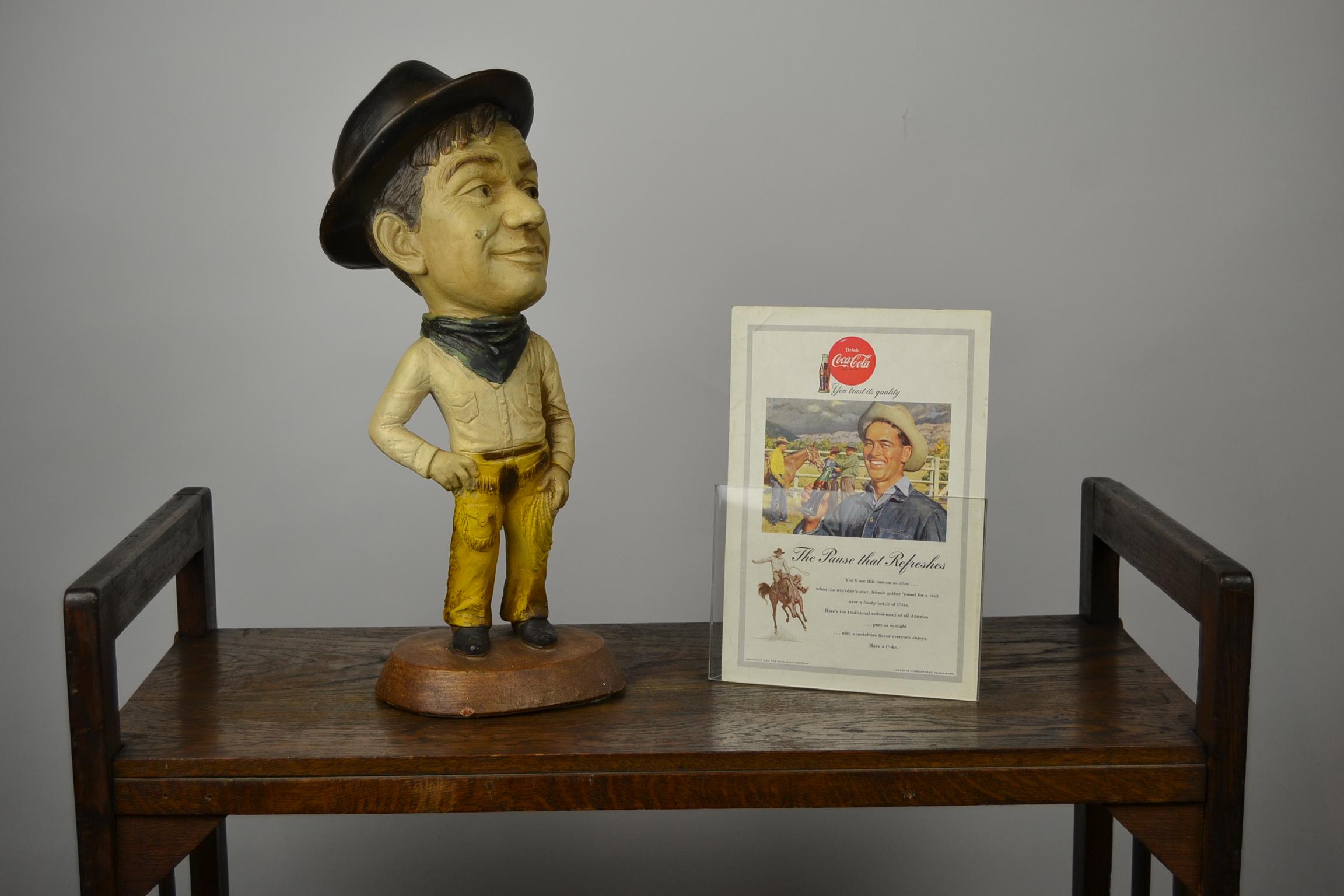 Vintage-Statue Esco von Will Rogers, 1972 im Zustand „Gut“ im Angebot in Antwerp, BE