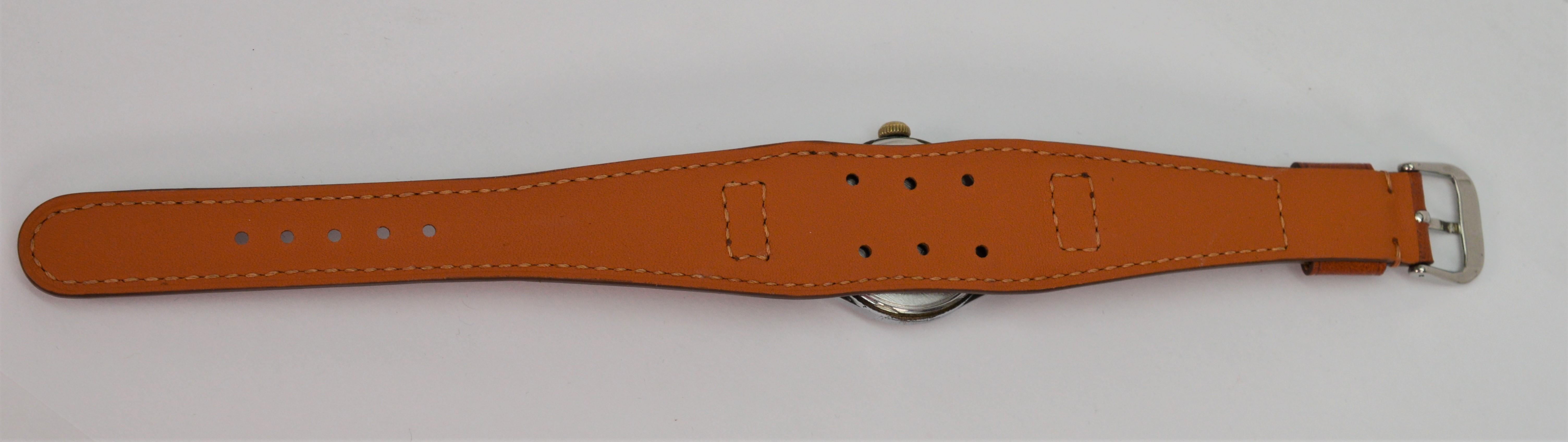 Vintage Eska Steel Military Style Men's Wrist Watch For Sale 2