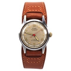 Vintage Eska Steel Military Style Men's Wrist Watch
