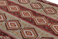 Vintage Esme Green-Blue Wool Rug & Vibrant and Earth Tone Accents by Rug & Kilim