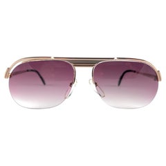 Retro Essilor Light Rose Lenses France 1970's France Sunglasses  