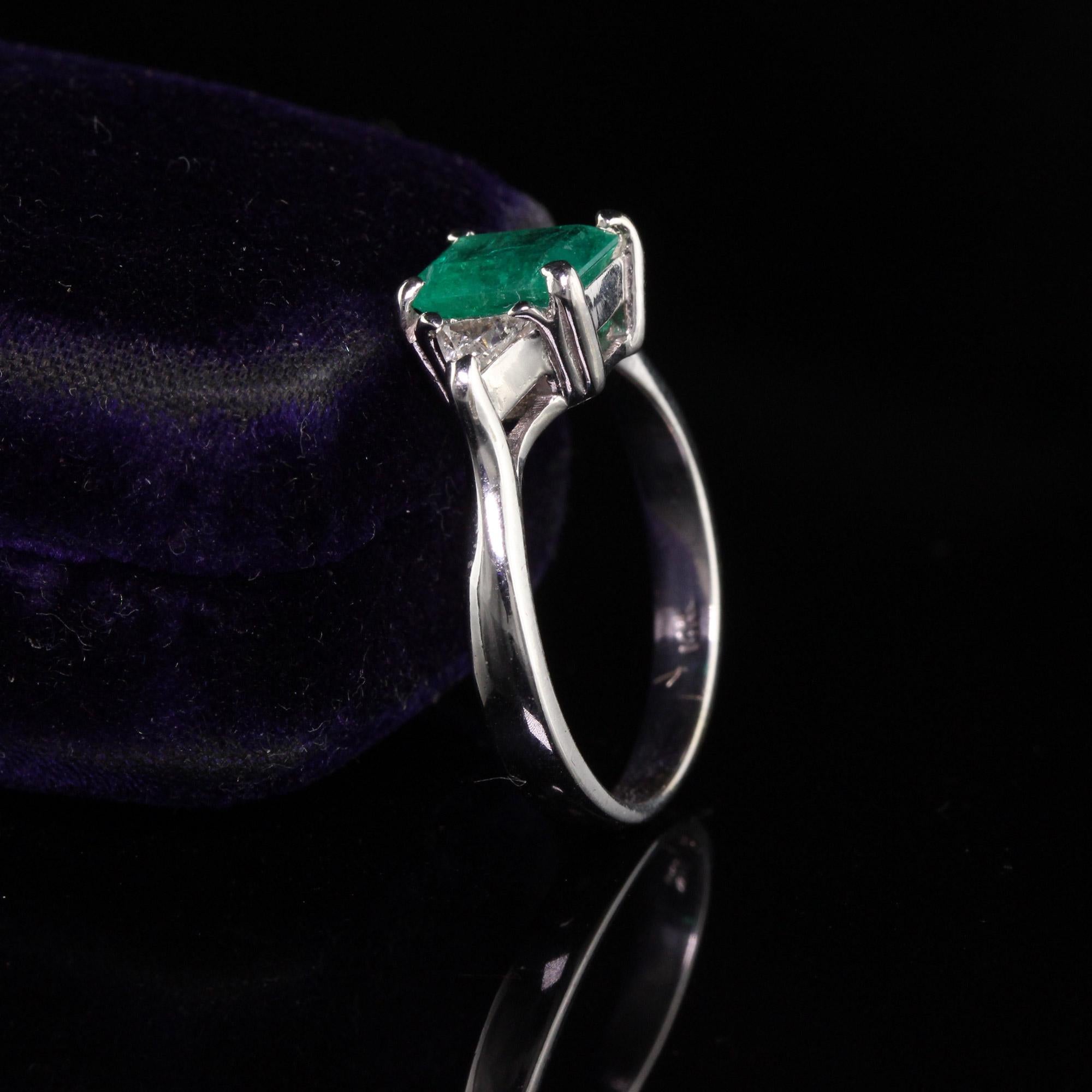 estate emerald ring