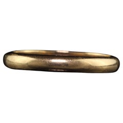 Vintage Estate 14K Yellow Gold Classic Wedding Band - Size 6