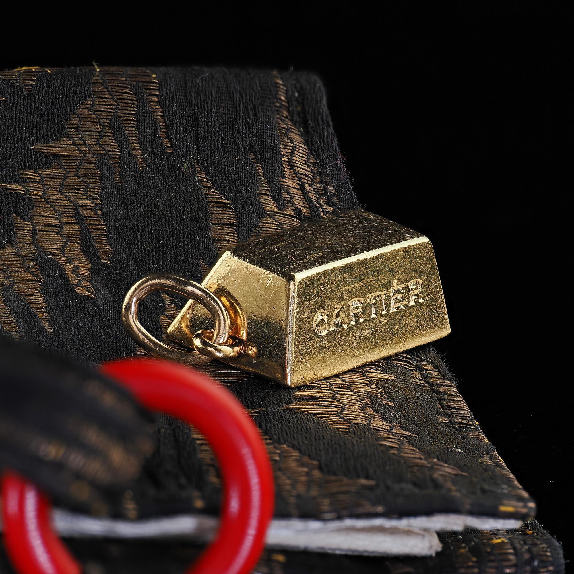 Vintage Estate Cartier 18K Gelbgold 1 OZ Bar-Anhänger, Vintage (Zeitgenössisch) im Angebot