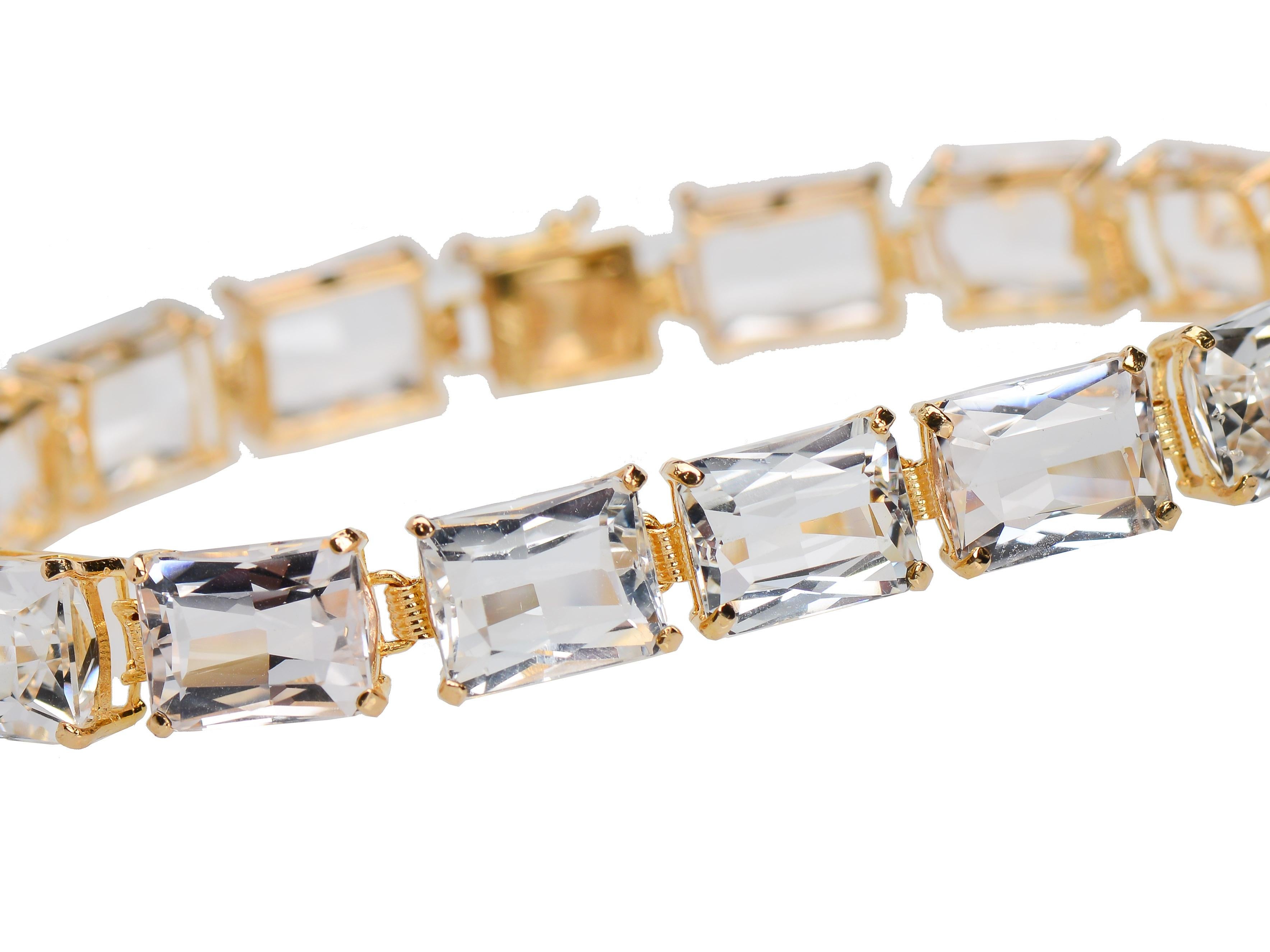 yellow crystal bracelet
