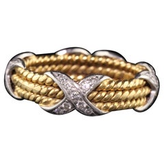 Nachlass Tiffany & Co. Schlumberger X Seil Ehering