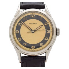 Vintage Eterna Stainless Steel Watch, 1950s