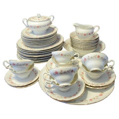 Vintage, Eternal Rose (Japan) Fine China Dining Set für 8 Personen - 44 Pieces