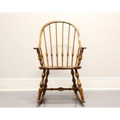 ETHAN ALLEN Circa 1776 Solid Maple Windsor Style Rocking Chair