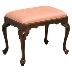 Used Ethan Allen Queen Anne Bench / Footstool A