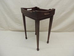 Vintage Ethan Allen Side Tray Table with Tapered Legs
