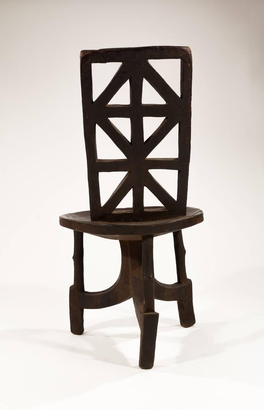 African Vintage Ethiopian Chair