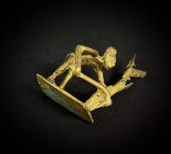 Vintage Ethnic Bronze Figurine, "Civilta" - 2Y450