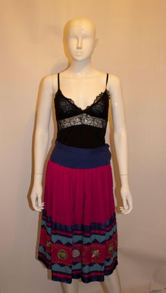 Ethnischer Vintage-Kobi-Rock