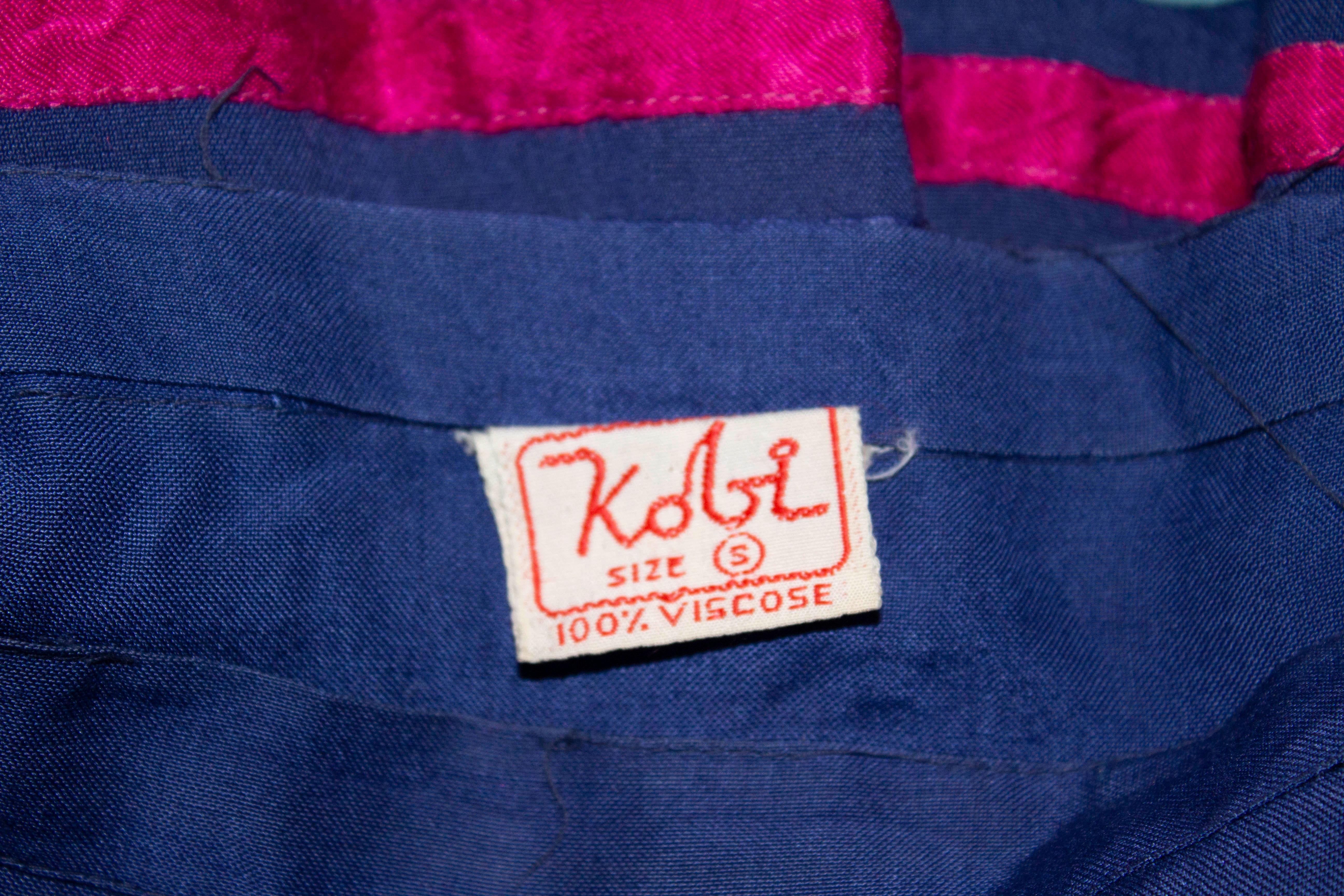 Women's Vintage Ethnic Kobi Skirt  For Sale