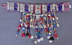 Vintage Ethnic Necklace with Vintage Turkish Coins, Tassels and Elements