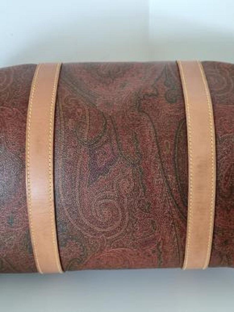 Etro Paisley Canvas 48H Wochenendtasche im Angebot 2