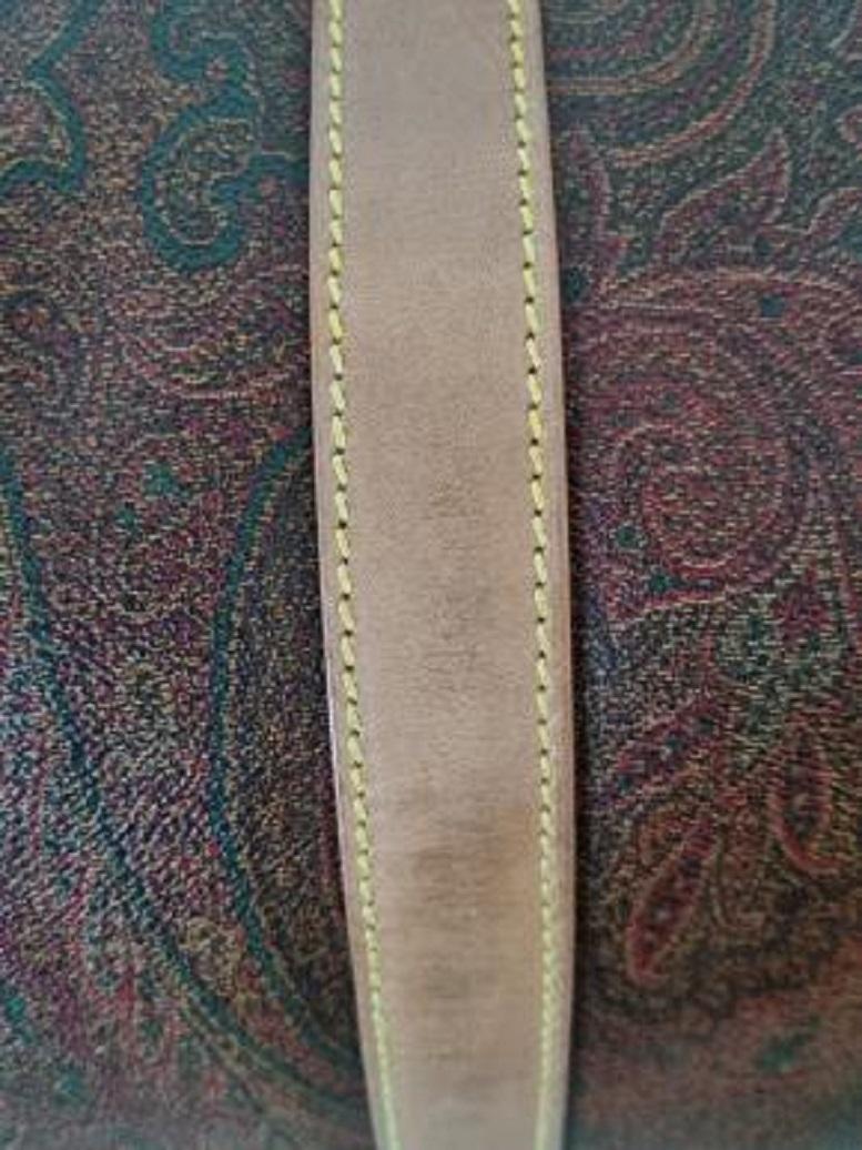 Etro Paisley Canvas 48H Wochenendtasche im Angebot 3