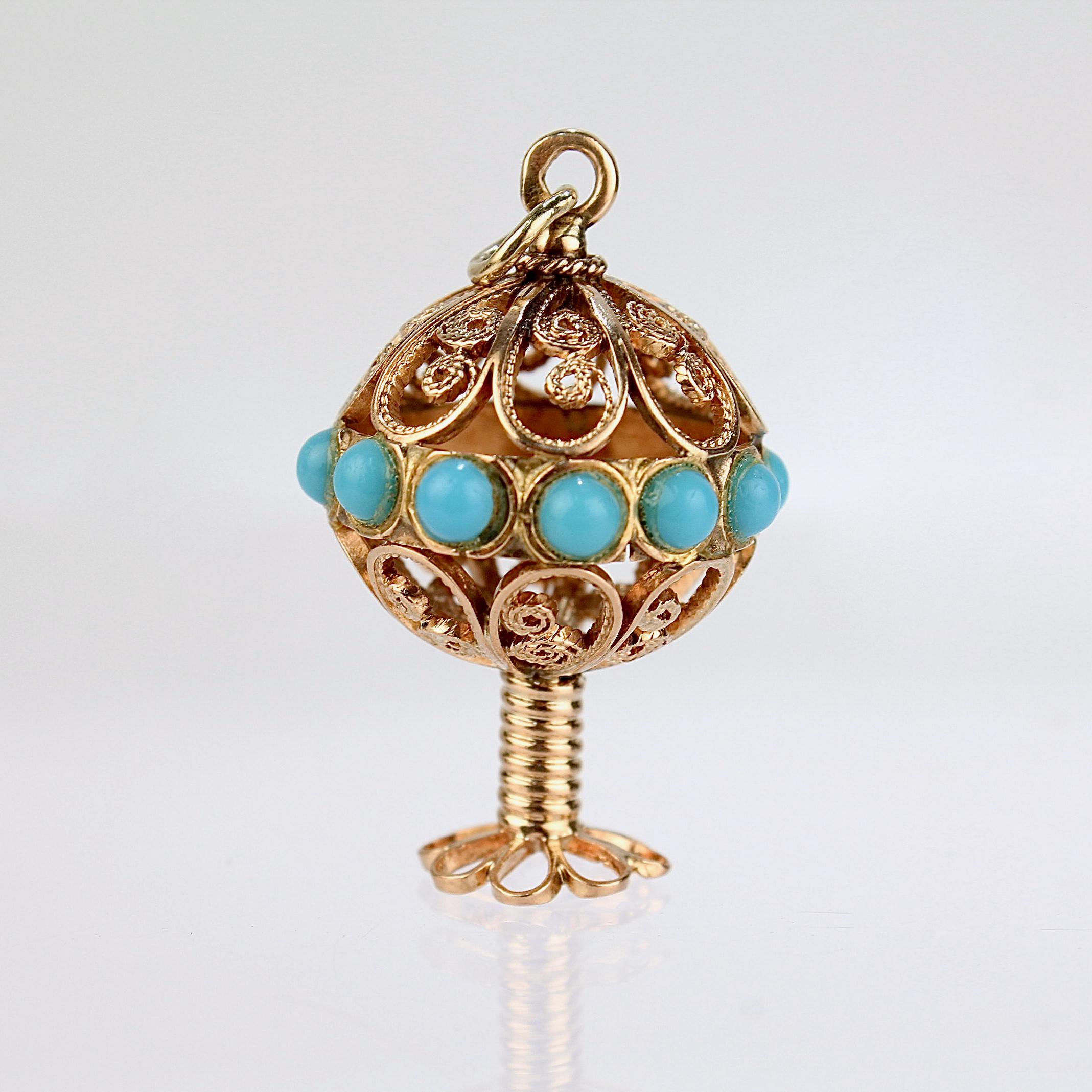 antique charm necklace