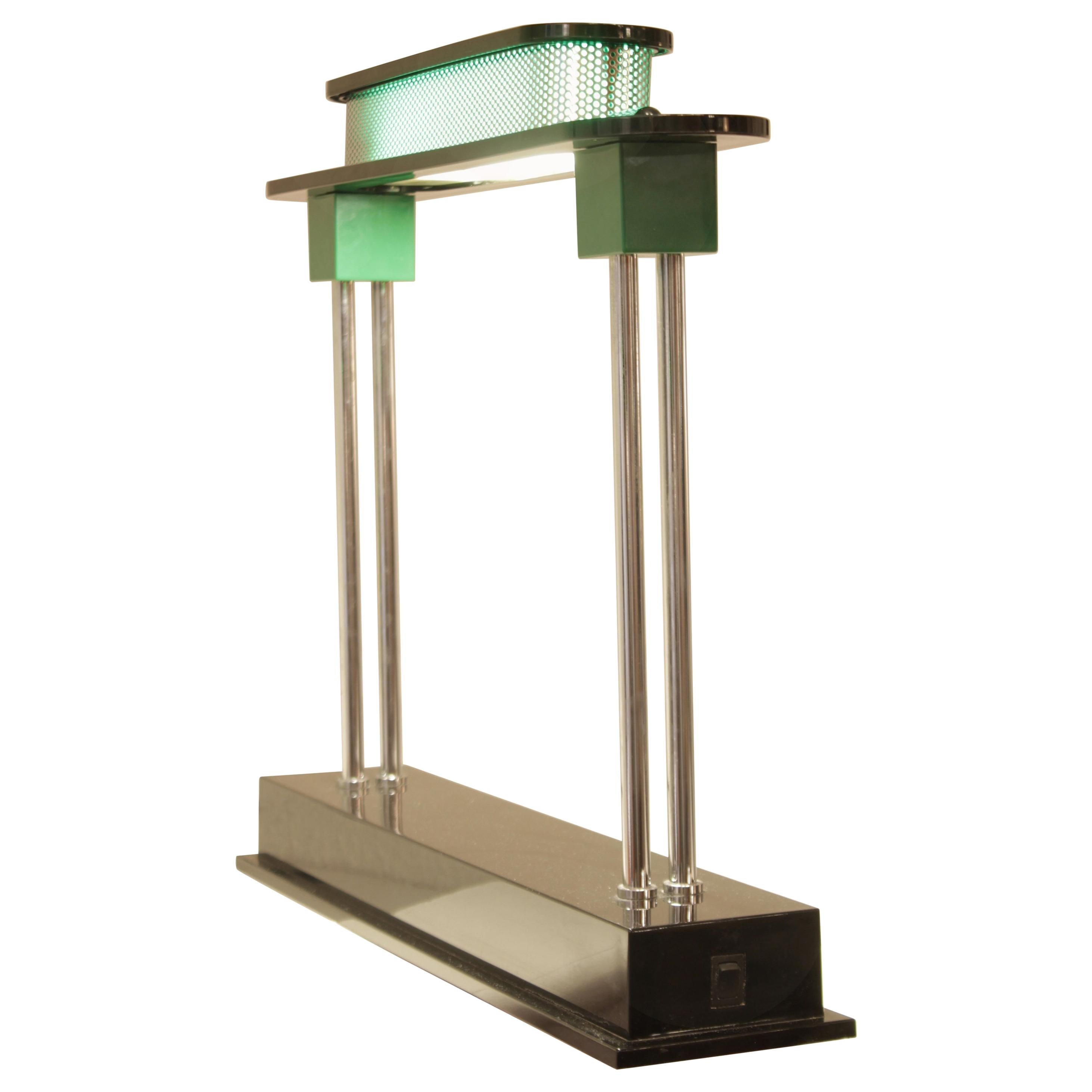 Vintage Ettore Sottsass Desk Lamp Pausania by Artemide For Sale at 1stDibs