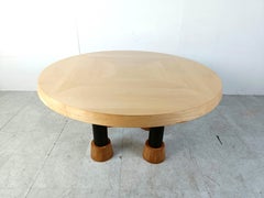 Vintage Ettore Sottsass style dining table, 1980s