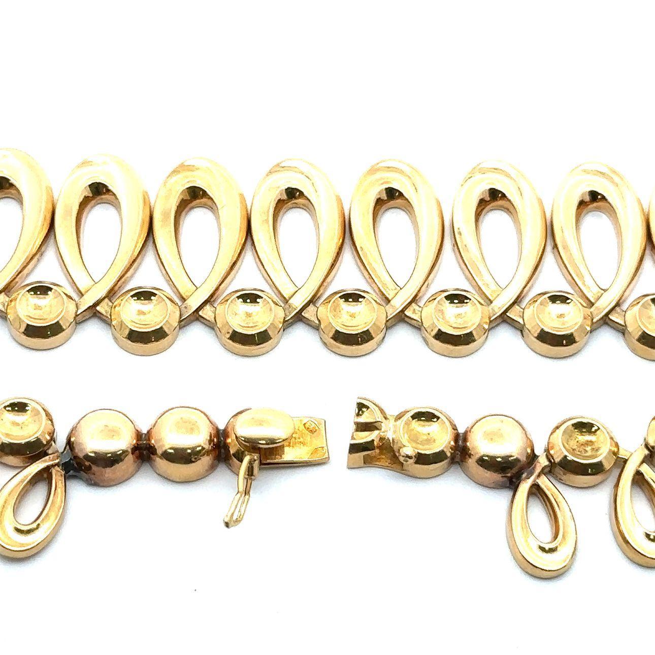 Vintage Europäische 18k Gelbgold 18