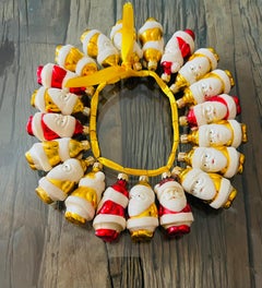 Vintage European 25S Santa Claus Christmas Ornaments Figurines