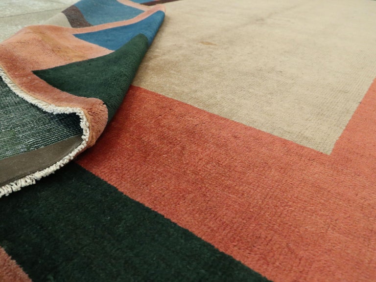 Vintage European Art Deco Rug at 1stDibs