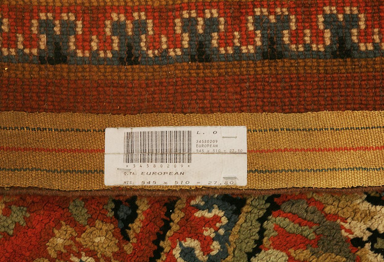 Vintage European Carpet, ca. 1920 For Sale 5