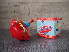 Vintage European Child Spinning Toy, 1983