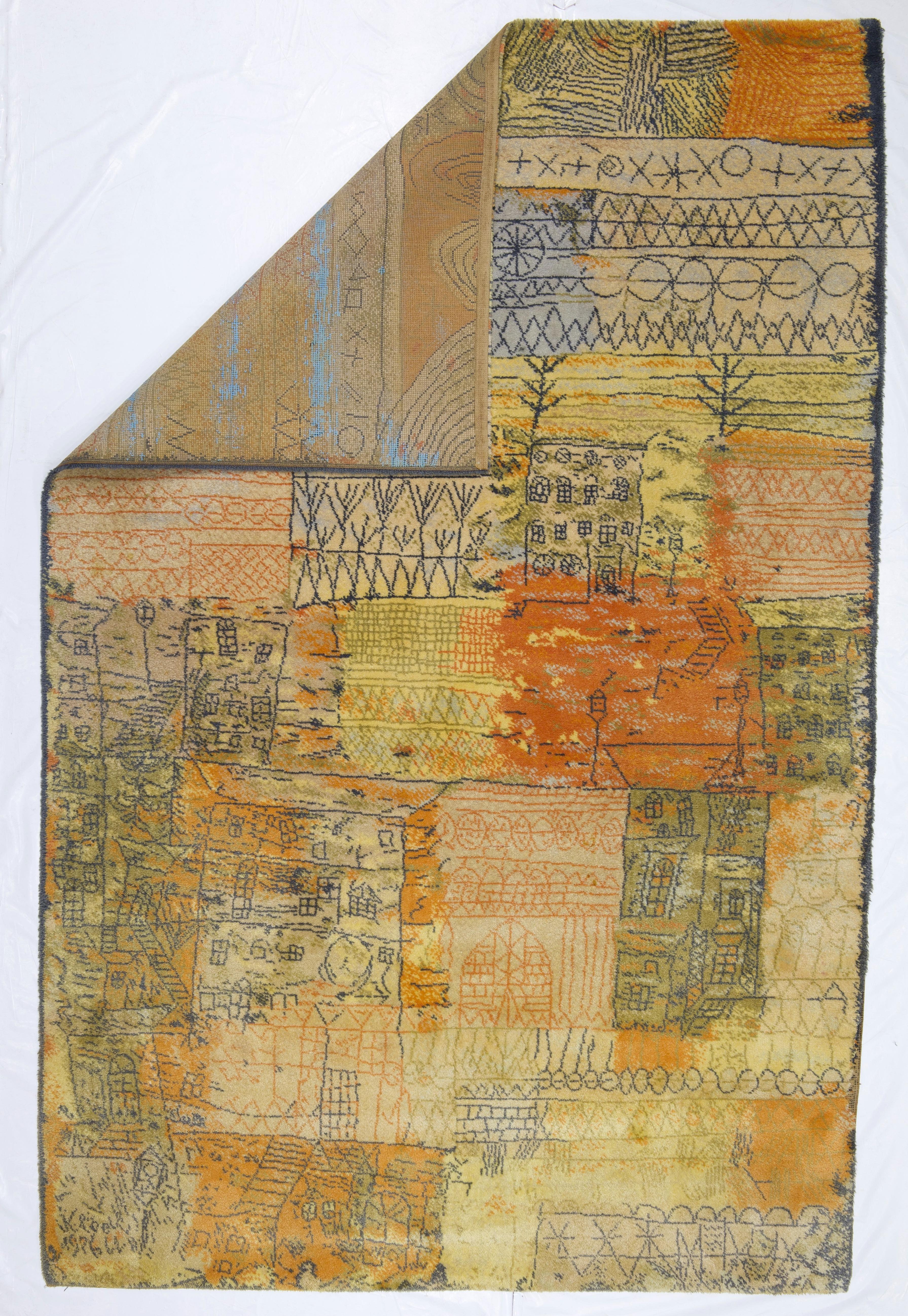 Vintage European Contemporary Wool Rug 6’0