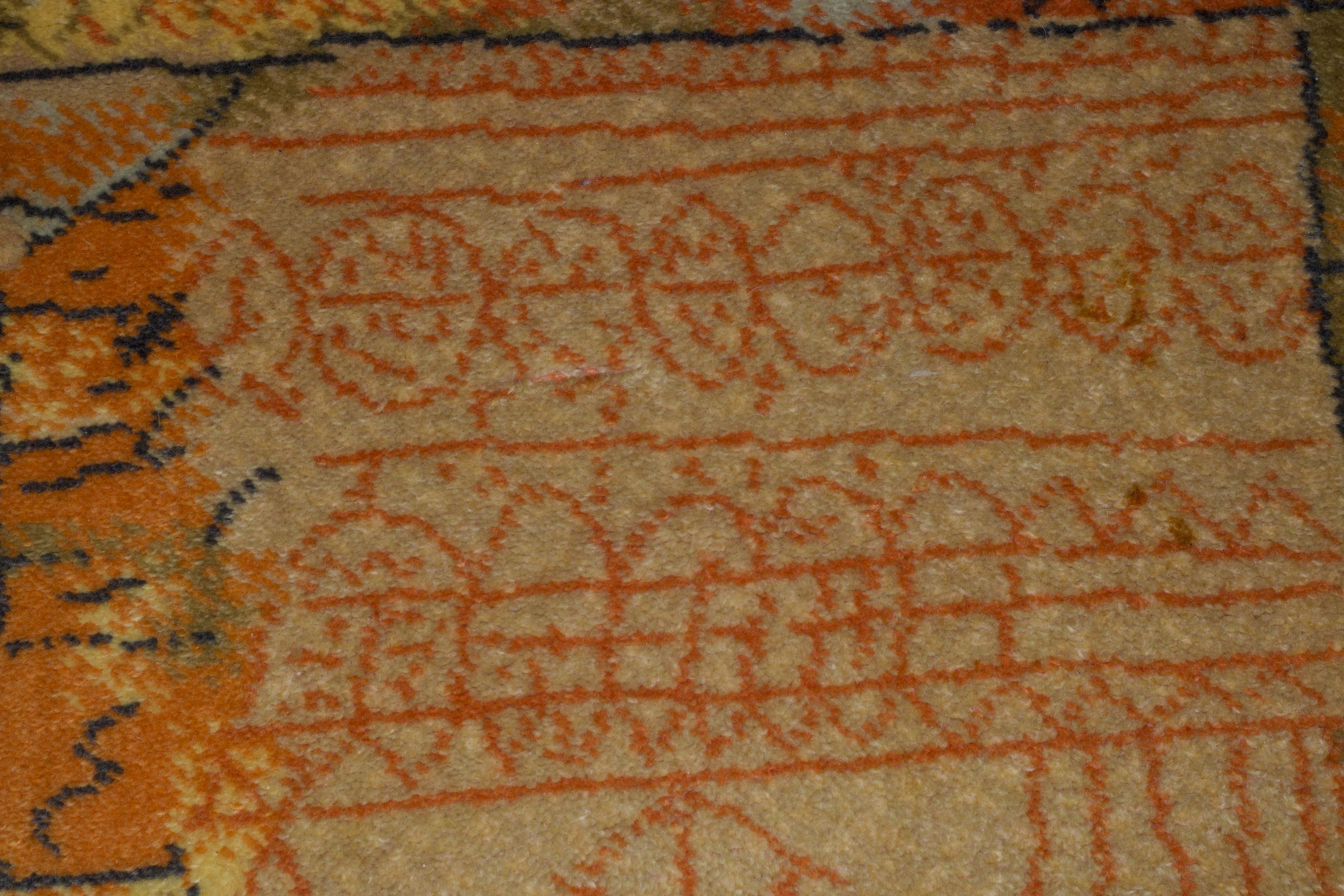 20th Century Vintage European Contemporary Wool Rug 6’0