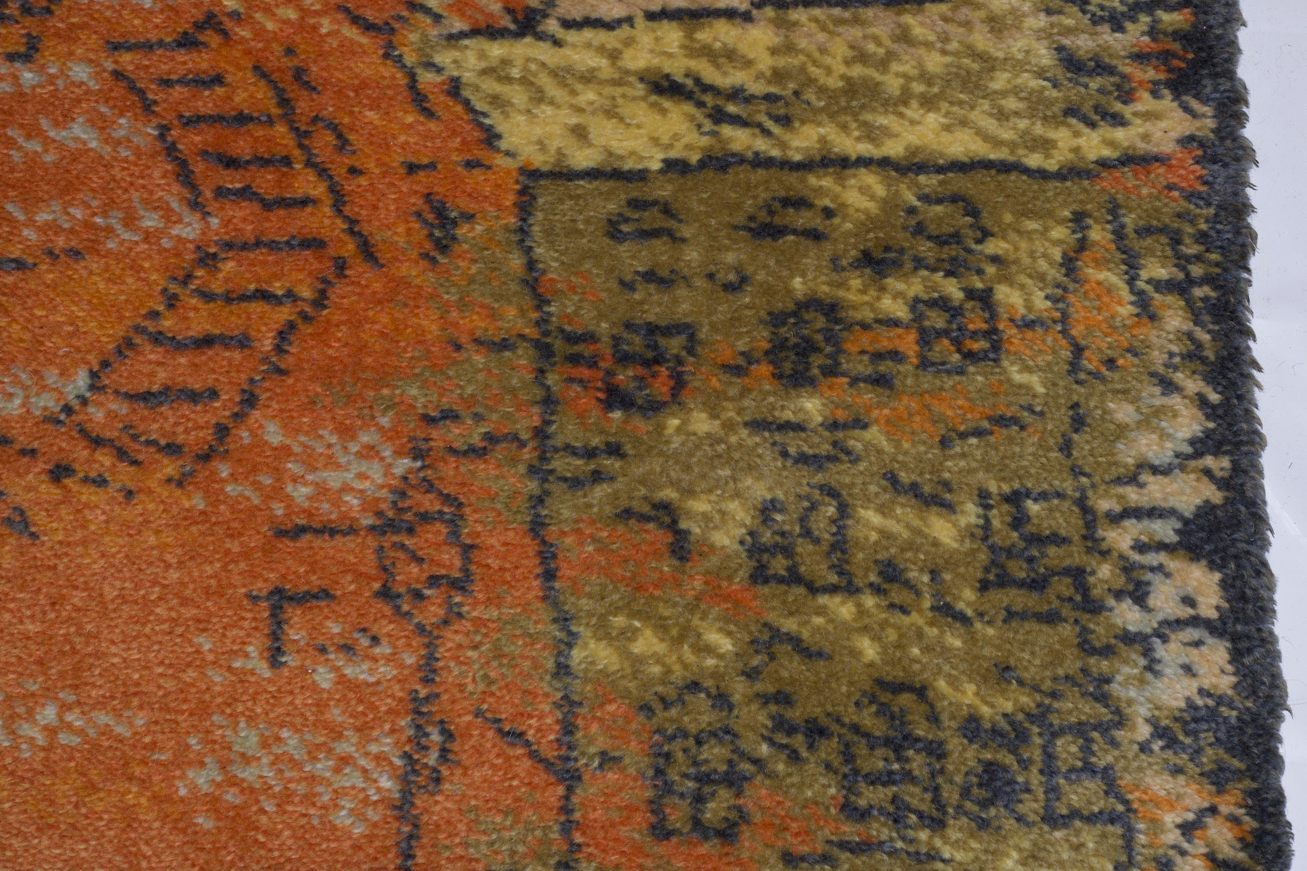 Vintage European Contemporary Wool Rug 6’0