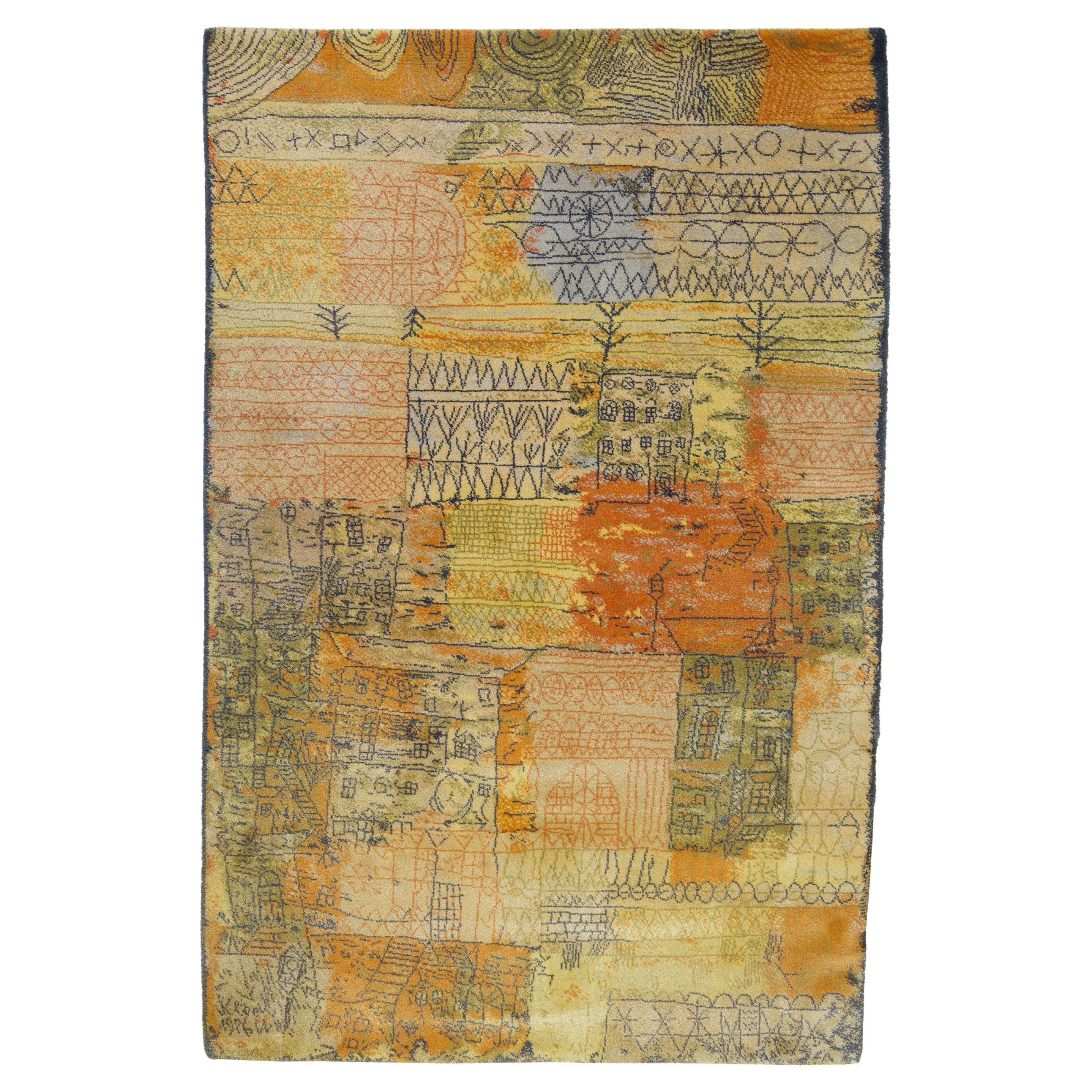 Vintage European Contemporary Wool Rug 6’0" x 9’1"
