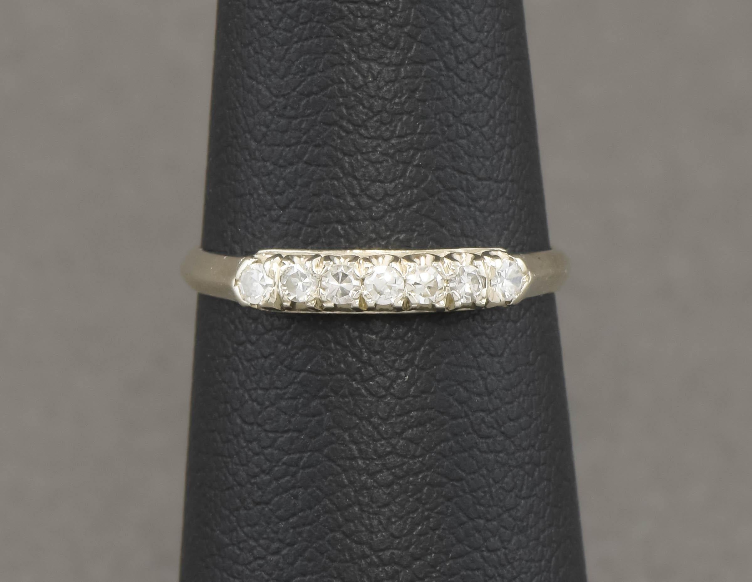Ensemble de mariage vintage en diamants taille européenne avec évaluation, 1,30 carat en vente 4