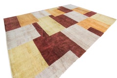 Vintage European Deco Rug Rare Rug Transitional Oriental Rug 10x14 305cm x 414