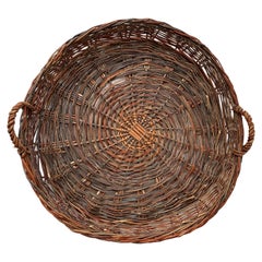 Retro European Flat Basket