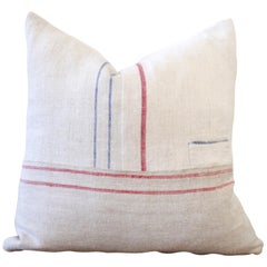 Antique European Grain Sack Pillows