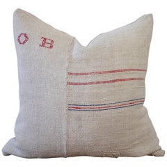 Vintage European Grain Sack Pillows