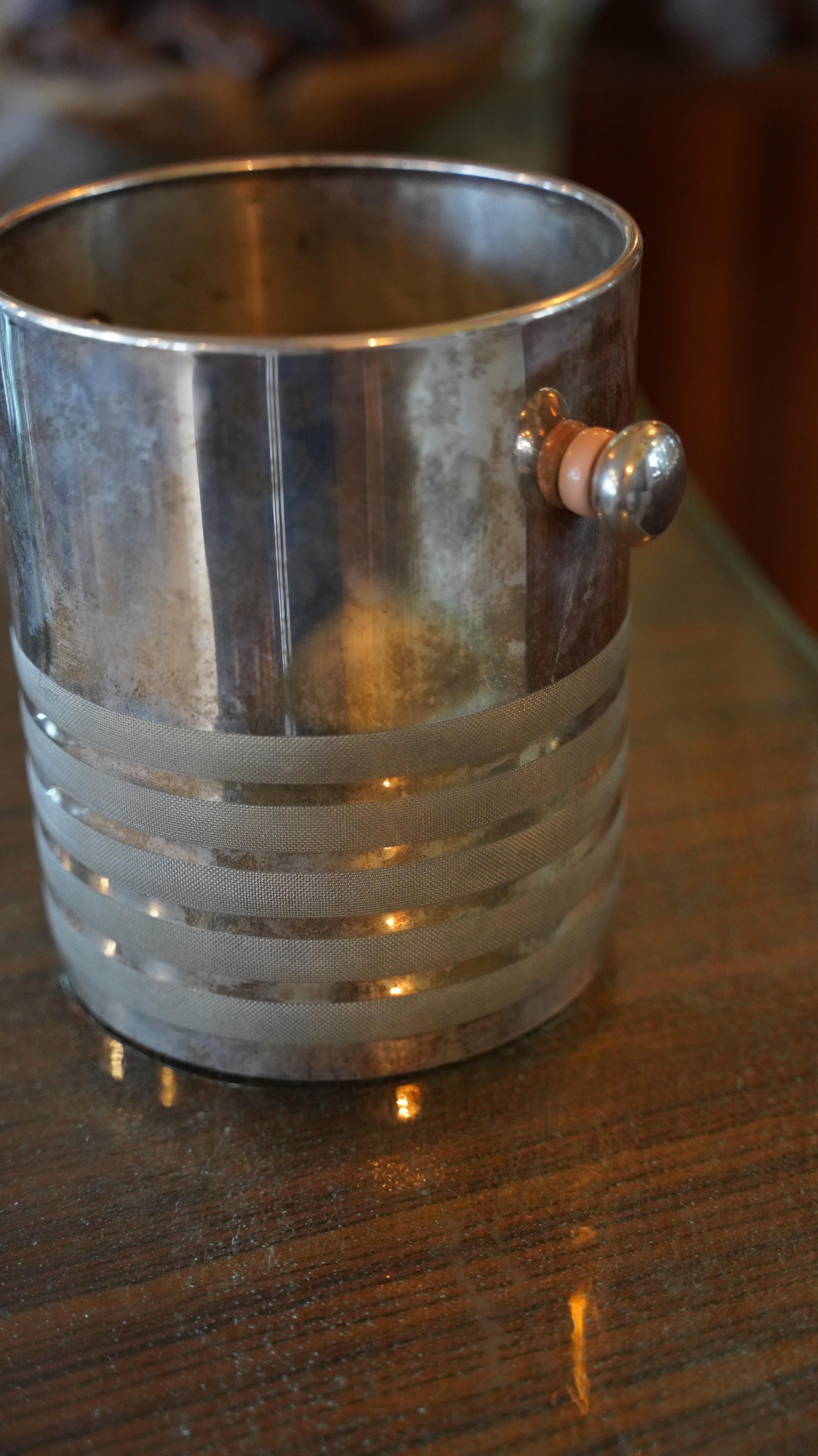 20th Century Vintage European Ice Bucket For Sale
