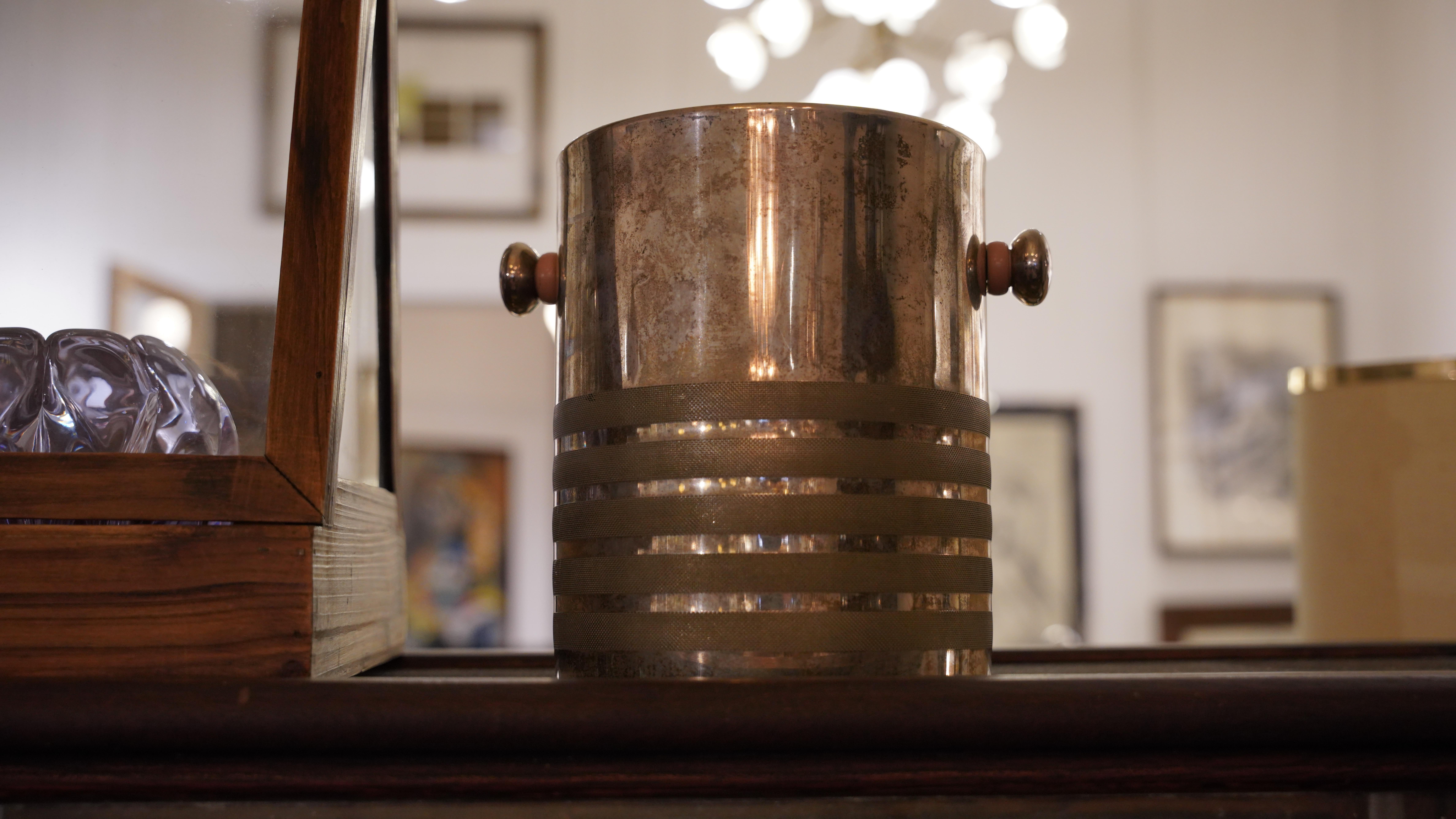 Vintage European Ice Bucket For Sale 3