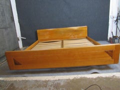 Vintage European King Bed by Nissen & Gehl for Seltz France
