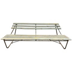 Vintage European Outdoor Bench