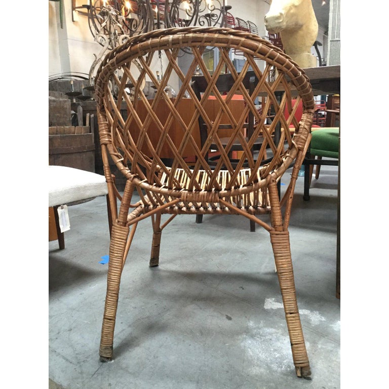 Vintage European Rattan Chair at 1stDibs vintage rattan chair, rattan