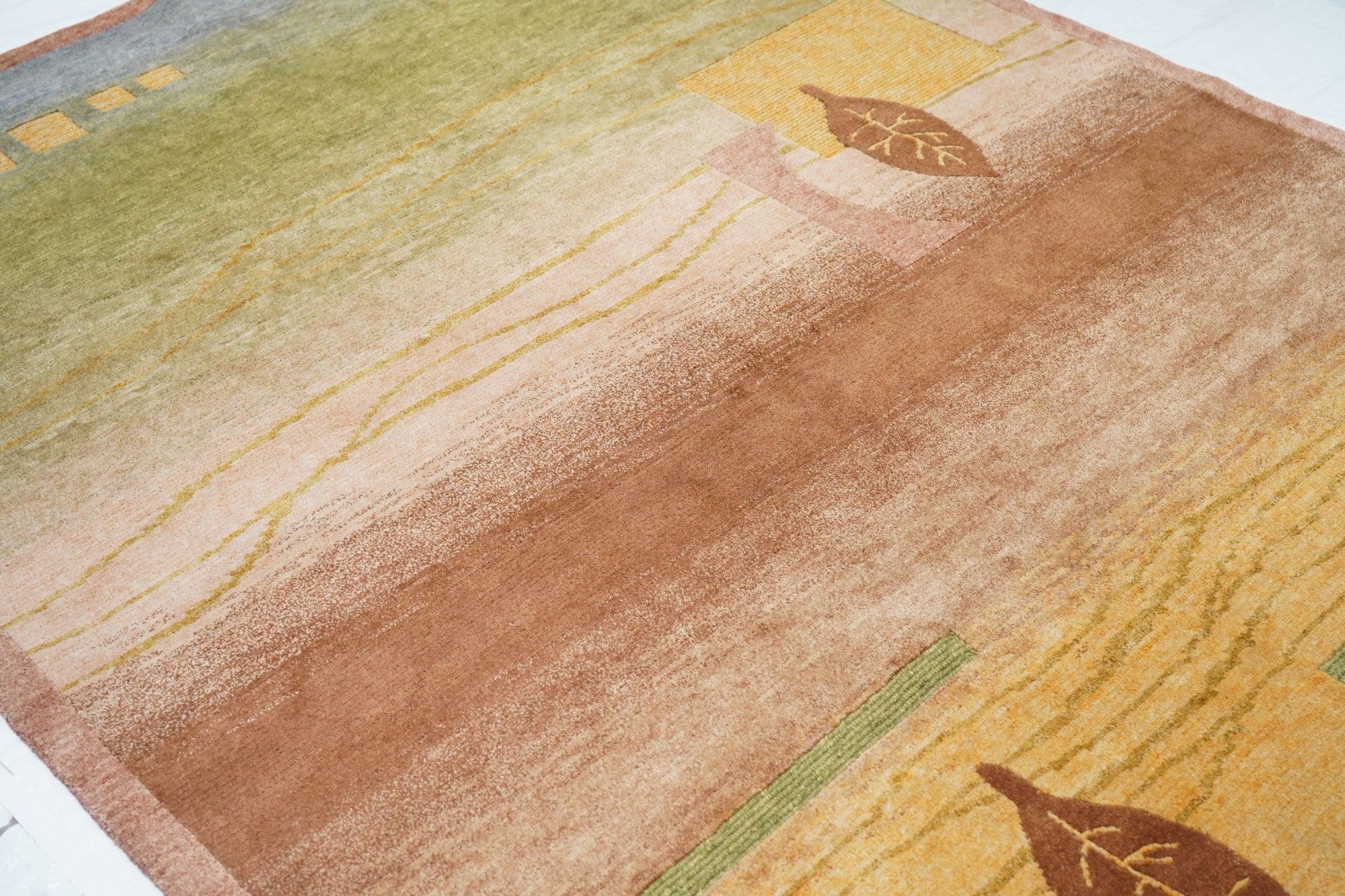 Wool Vintage European Rug 6'0