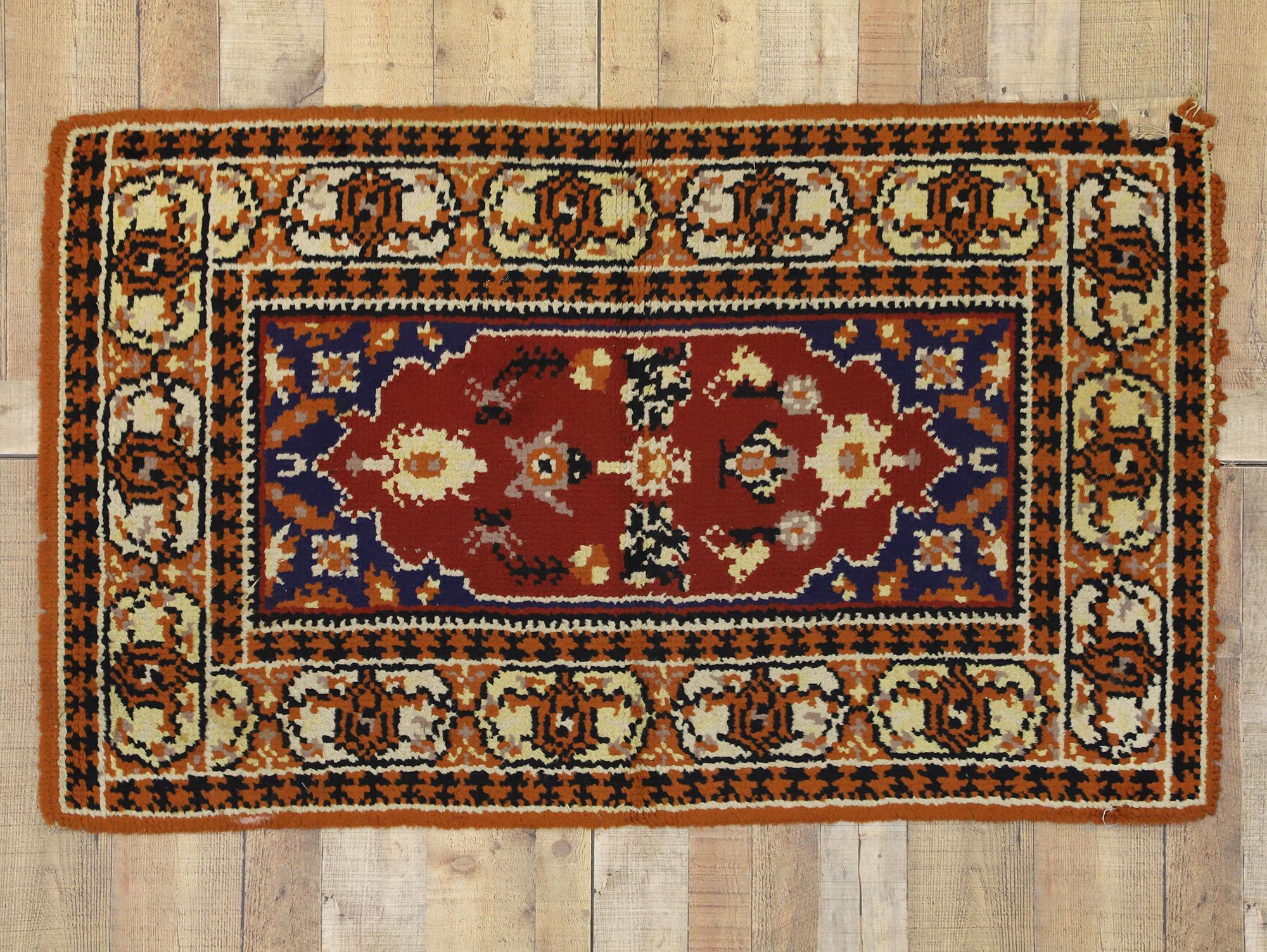 Wool Vintage European Rug For Sale