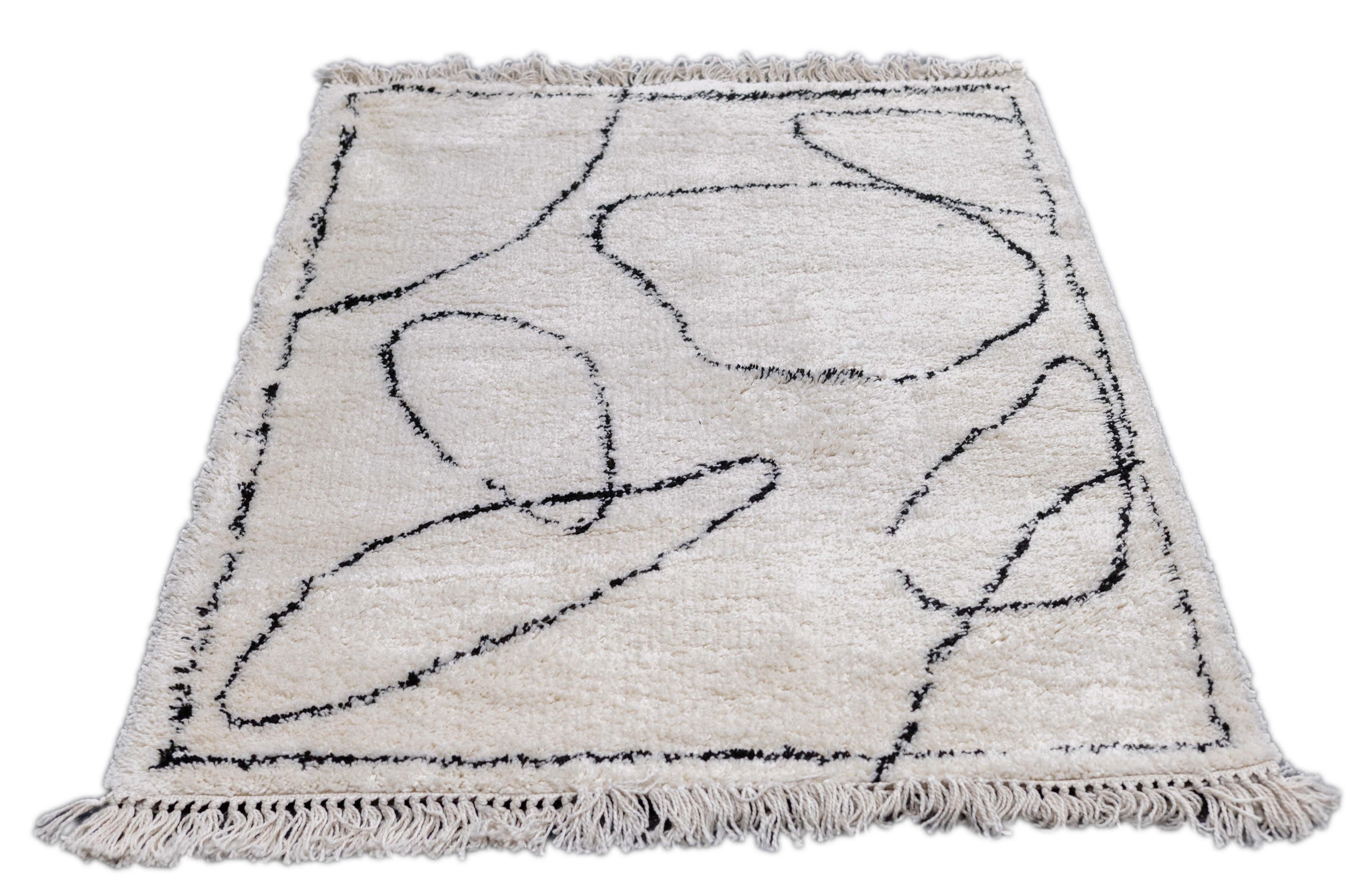 Laine Tapis européen vintage 4'0