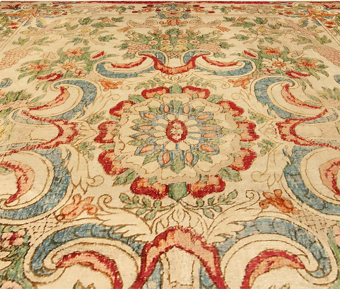 Other 19th Century European Silk Table Rug For Sale