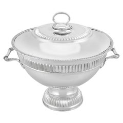 Used European Silver Soup Tureen
