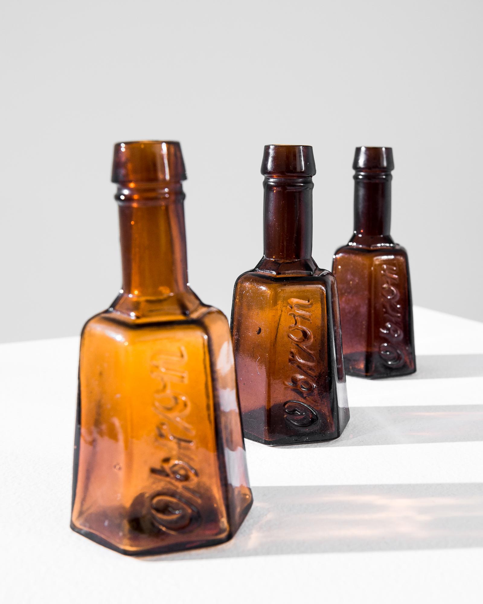 small vintage bottles